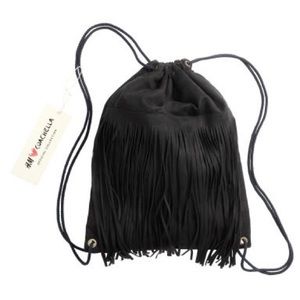 H&M Coachella Fringe Backpack